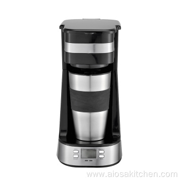 Electrical coffee maker with heating element LCD Display